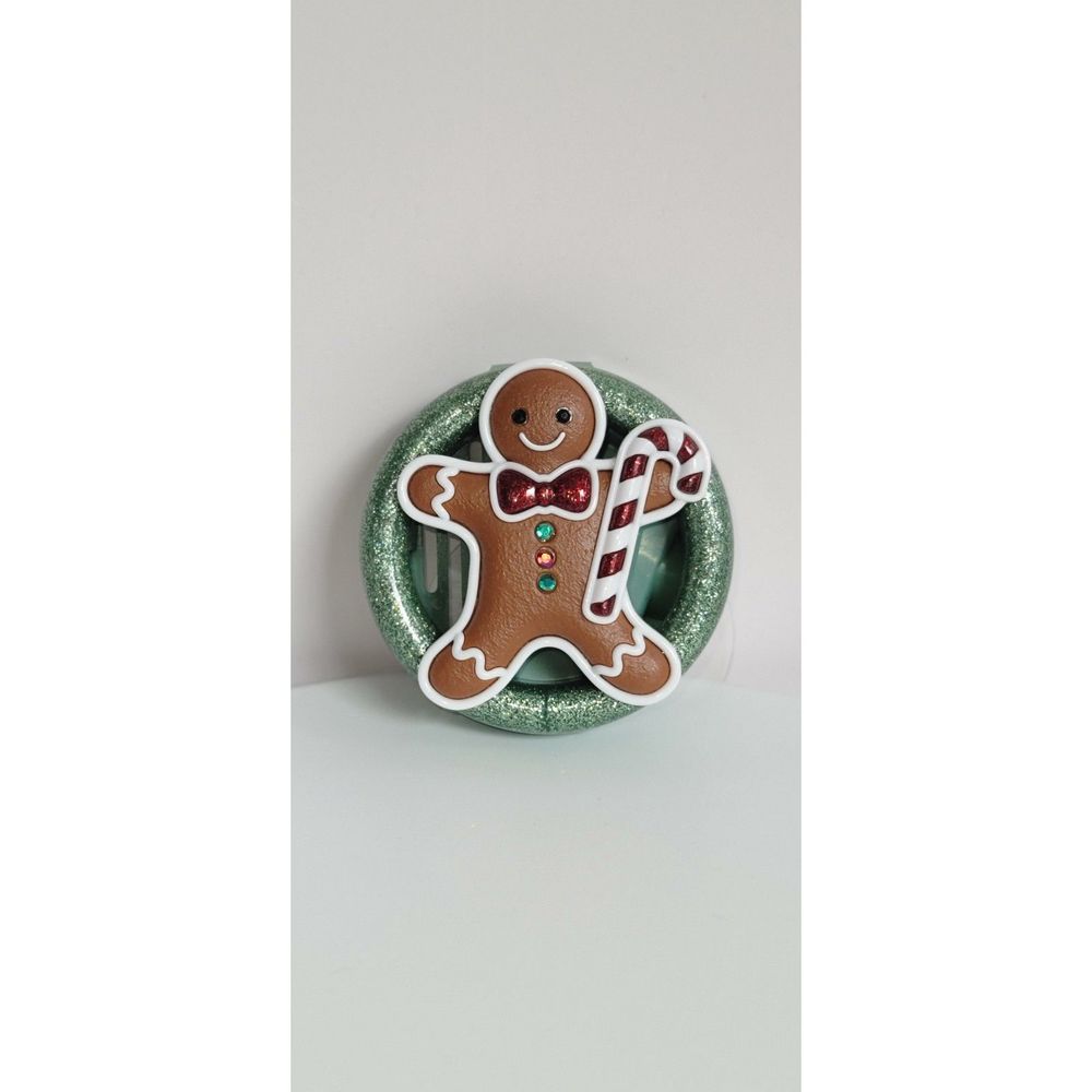 NWT Bath & Body Works Gingerbread Man Visor/Vent Clip